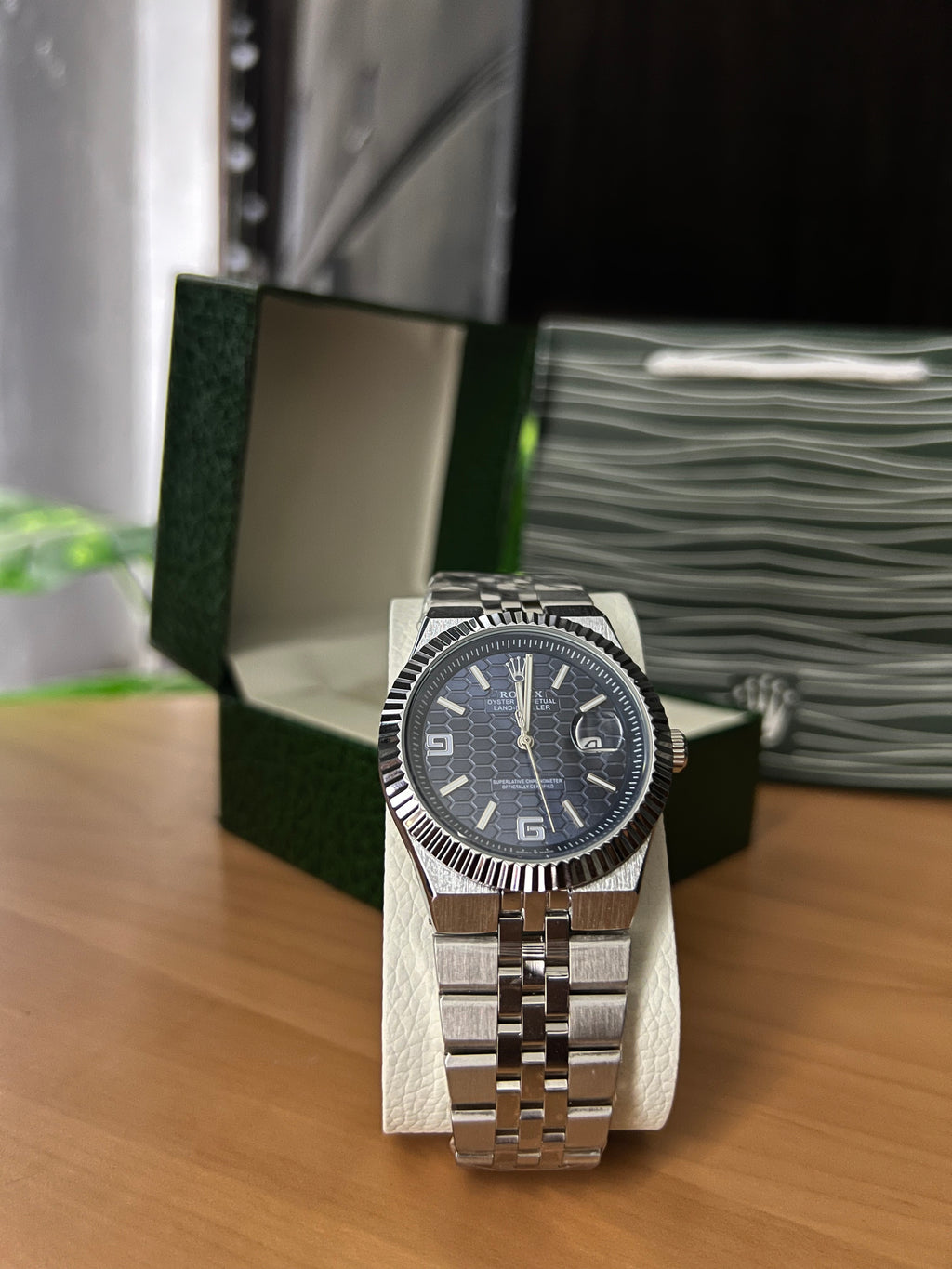 Rolex Datejust Men’s Watch – Blue Dial💙